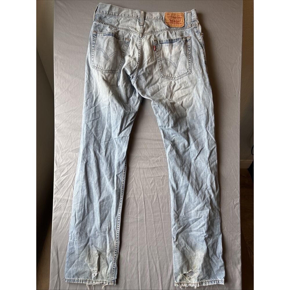 Levi’s- 514 Slim Straight Blue Jeans - Size W32 L34